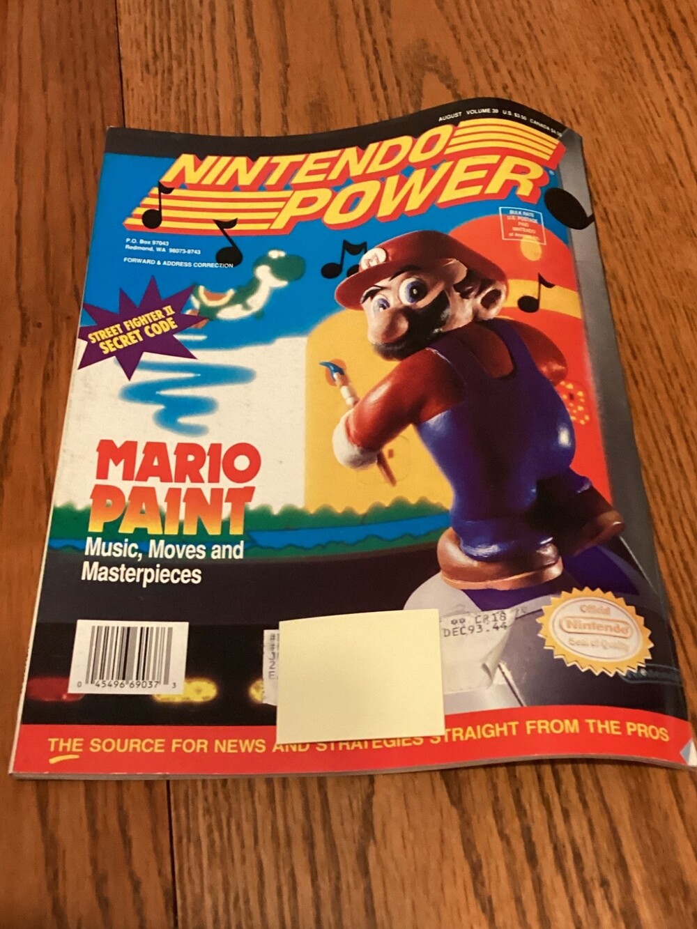 Nintendo Power Magazine Volume 39 August 1992 Mario Paint With Poster (26)